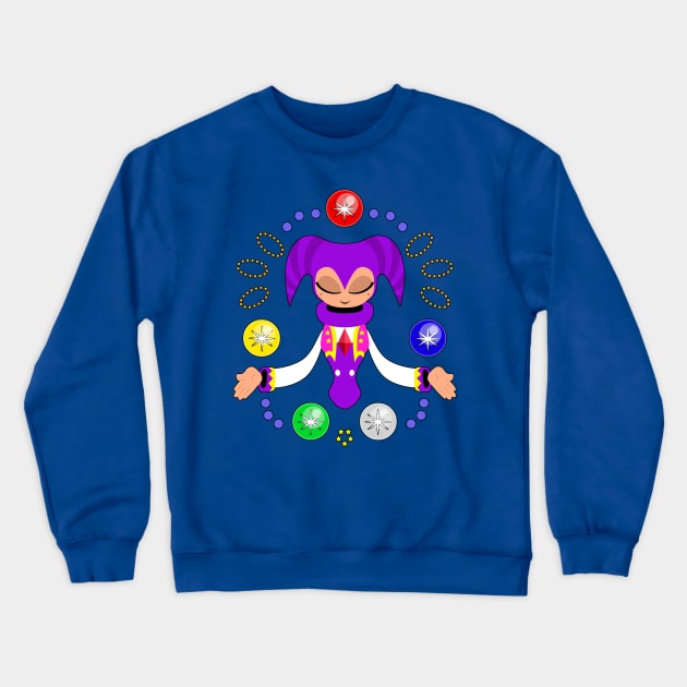 NiGHTS Symmetry Crewneck Sweatshirt by miqwib